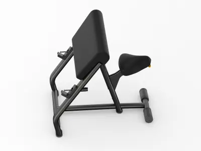 Technogym Pure Scott Bench 3D model