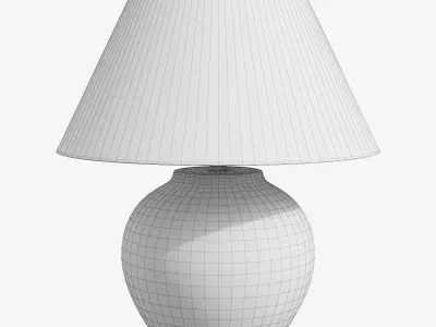 Zara Antique Table lamp 3D model