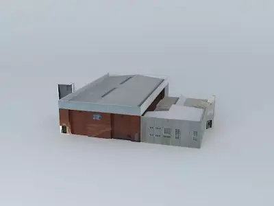 Municipal Sports Pavilion Librilla Free 3D model