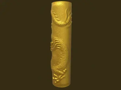 DRAGON RELIEF - NO 6 3D model