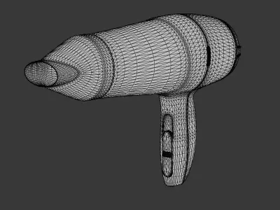 Hair Dryer 3D model