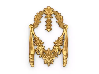 carved classic decorative ornament cnc 3d printing stl 31 3D print model