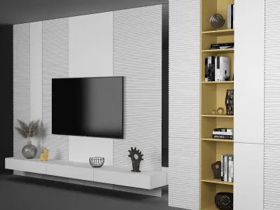 TV stand 4 3D model
