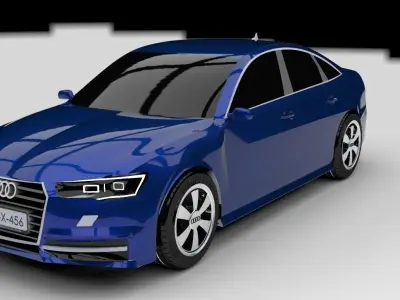 Audi A6 2016 3D model