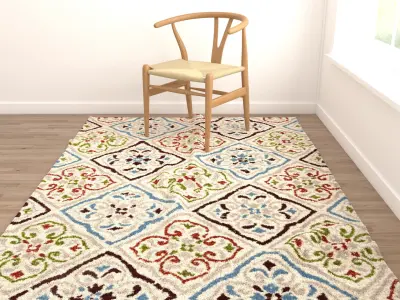 Rugs No 371 Low-poly 3D model