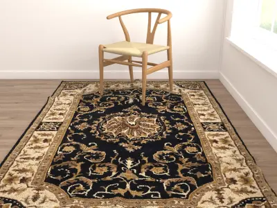 Rugs No 40 Low-poly 3D model