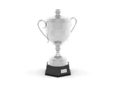 Trophy Cup 3D model 44