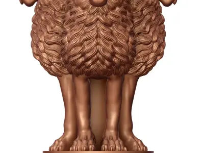 Ashoka Stambh-National Emblem Of India 3D print model