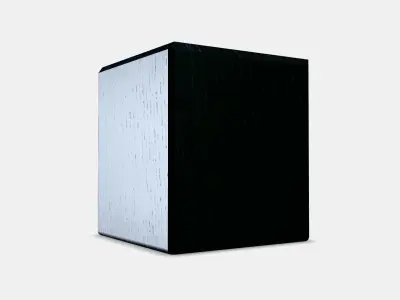 LERHYTTAN Corner leg for decorative plinth Low-poly 3D model