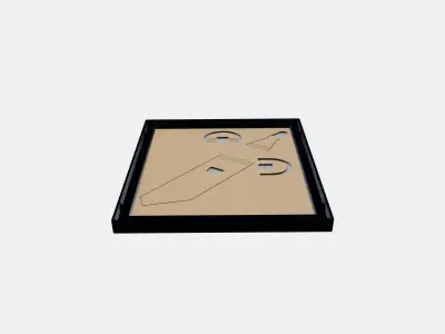 YLLEVAD picture frame 1 Low-poly 3D model