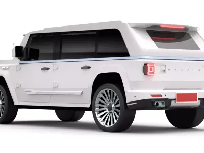 Maung Garuda Low-poly 3D model