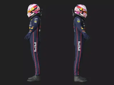 F1 Red Bull Suit 2025 3D model