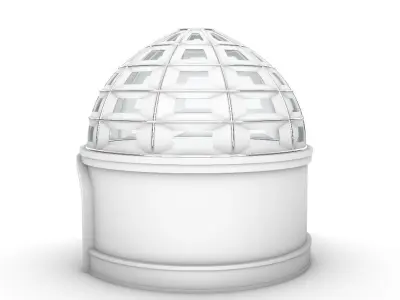 Dome Temple v1 3D model