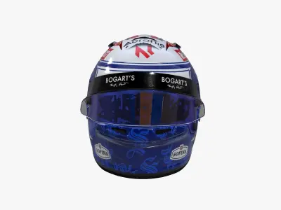 Latiffi helmet 2020 Low-poly 3D model