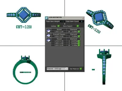 FASION RING 3D model