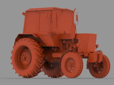 MTZ 80 3D print model