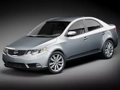 Kia Forte 3D model