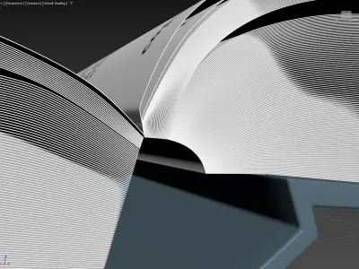 Animated Book with pages in the wind 3D model