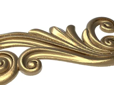  decorative pattern ready for 3D printing 3D model 387
