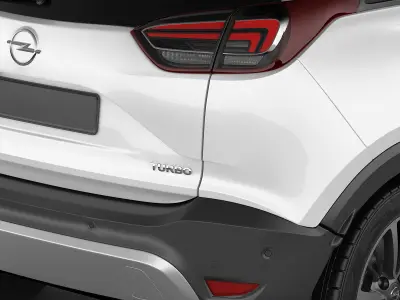 Opel Vauxhall Crossland X 3D model