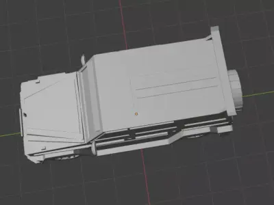 Mercedes G-Class Purgor     Shadow Design BodyKit 3D model