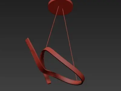 Free Form Pendant 3D model