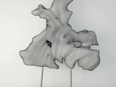 Root on Stand  3D model