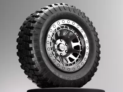 Ironman All Country MT Offroad Truck Tire 3D model