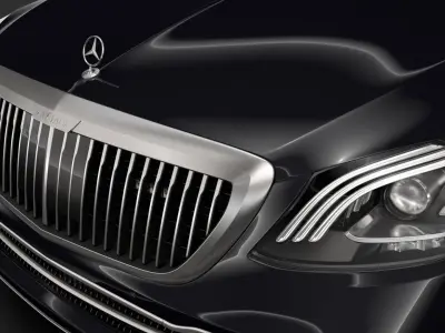 Mercedes Maybach S 650 Guard X222 2019 3D model
