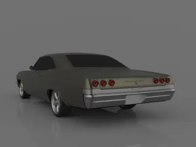Chevrolet Impala 1965 Ready to Print STL Files 3D print model