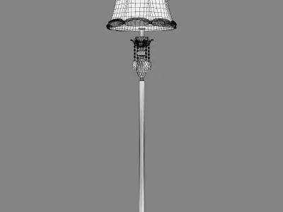 701711 Fiocco Osgona Floor Lamp 3D model