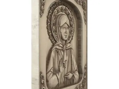 Matrona of Moscow 3D print model