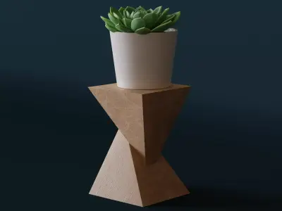 Pedestal 18 3D print model