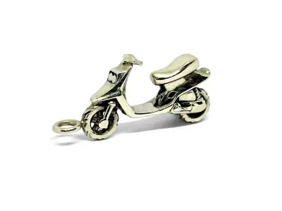 3D Printable Scooter Booster spirit MBK - yamaha BWS 3D print model