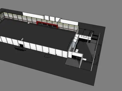 Bitec Bangna Hall105 3D model