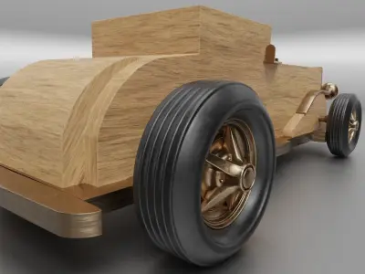 toy car 3D model 10