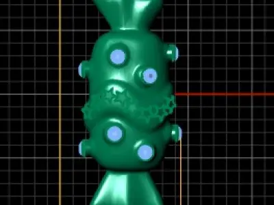 CANDY PENDANT 3D PRINTABLE MODEL  3D print model