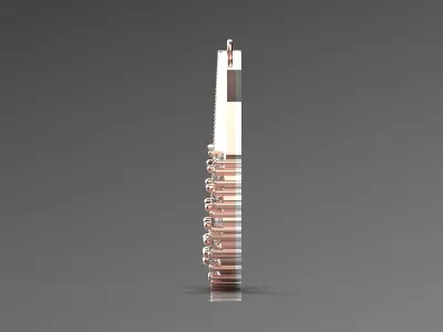 Moon model jewelry pendant jp0269 3D print model