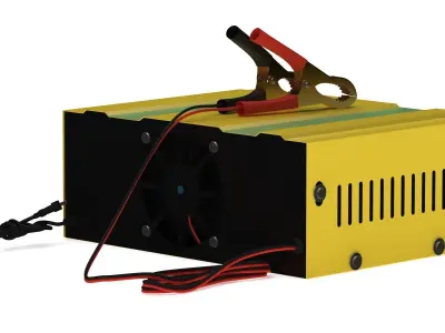Garage Intelligent Battery Charger 3D model