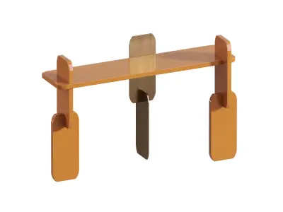 Hessentia Greffage Console Paint 10100 LA 3D model