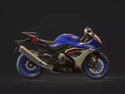 Base model Suzuki GSX R 1000 R 2026 3D model
