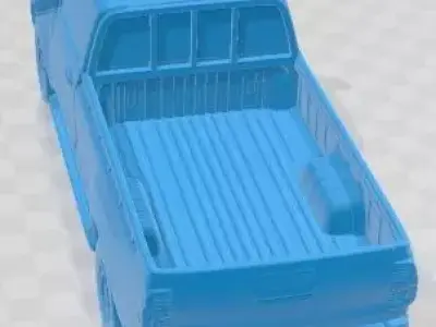 Toyota Hilux Regular Cab 2021 Printable Car 3D print model