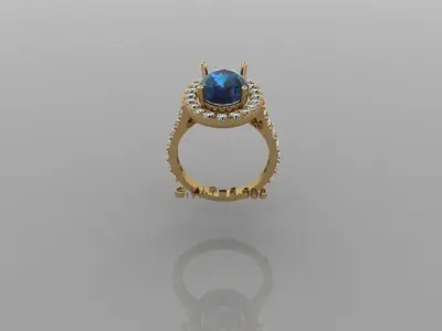 FASION  RING 3D model shop
