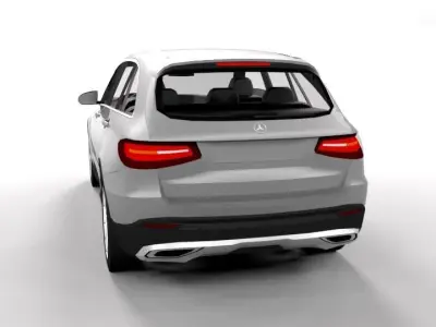 MERCEDES GLC 2016 LOWPOLY Low-poly 3D model