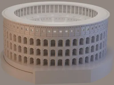 Colosseum for Aquariums 3D print model