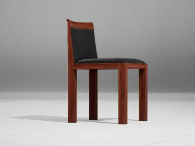 MolteniC Teatro Chair UE4 Low-poly 3D model