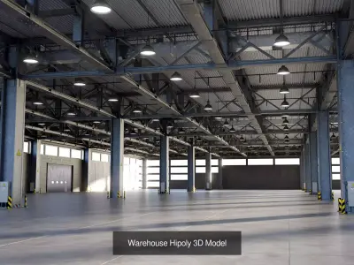 Industrial Bundle 01 - 9 Environments 3D Model Collection