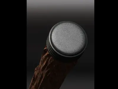 German Hand Grenade 3D model