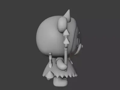 Halloween bear 134 3D print model