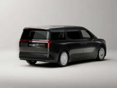 Zeeker 009 version 2024 China Luxury MPV 3D model